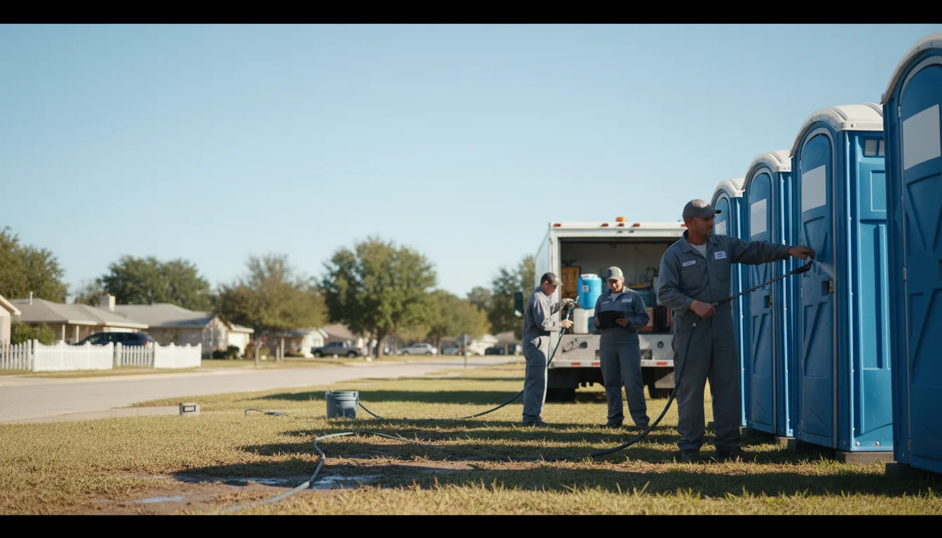 Long-Term Portable Toilet Rental in Dennard, AR near me
